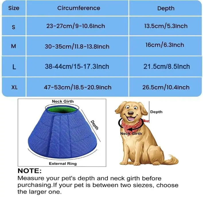 Elizabeth Collar Pet Protective Collar Postoperative Shame Circle Color Matching Dog Cone Protective Cover 250716