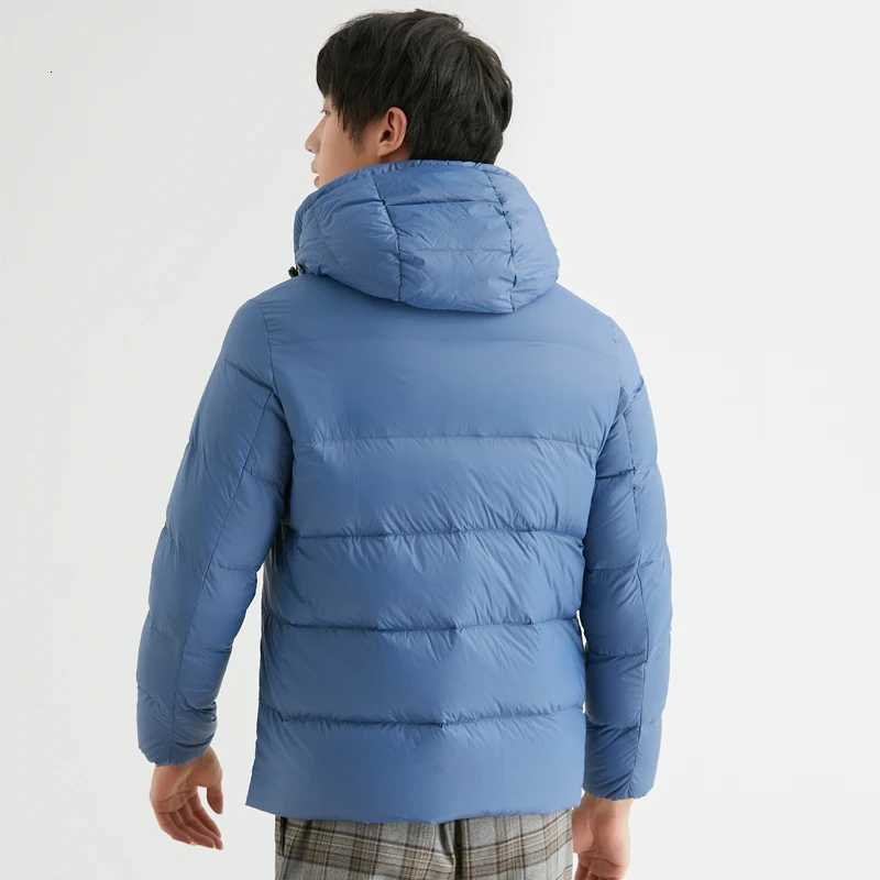 90% Thick Duck Down Jackets with Hooded Puffer Jacket for Men Good Manufacture Winter Spring Outerwear Windproof Warm Coat for Men X250725