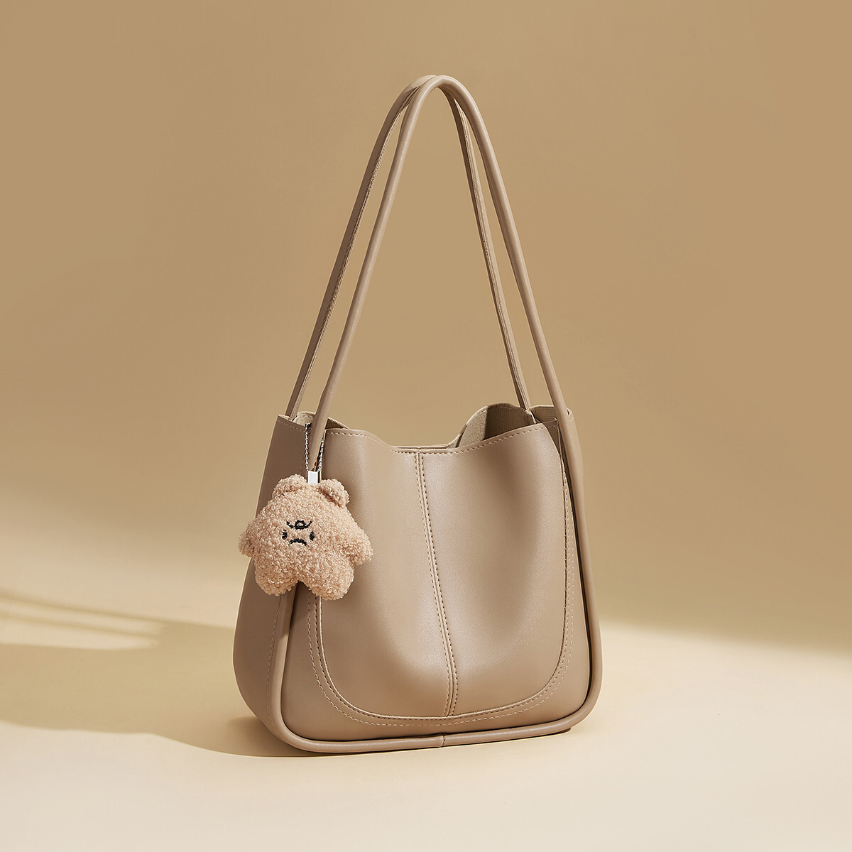 2025 autumn new niche design large capacity versatile fashionable bucket bag retro armpit bag handbag women's shoulder bag designer bag