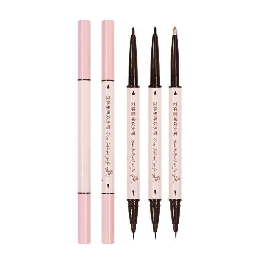 Eyeliner Double Head Pen For Smooth Delicate Quick Drying Film Forming Waterproof And Sweat Proof Eye Makeup X250725 X250725