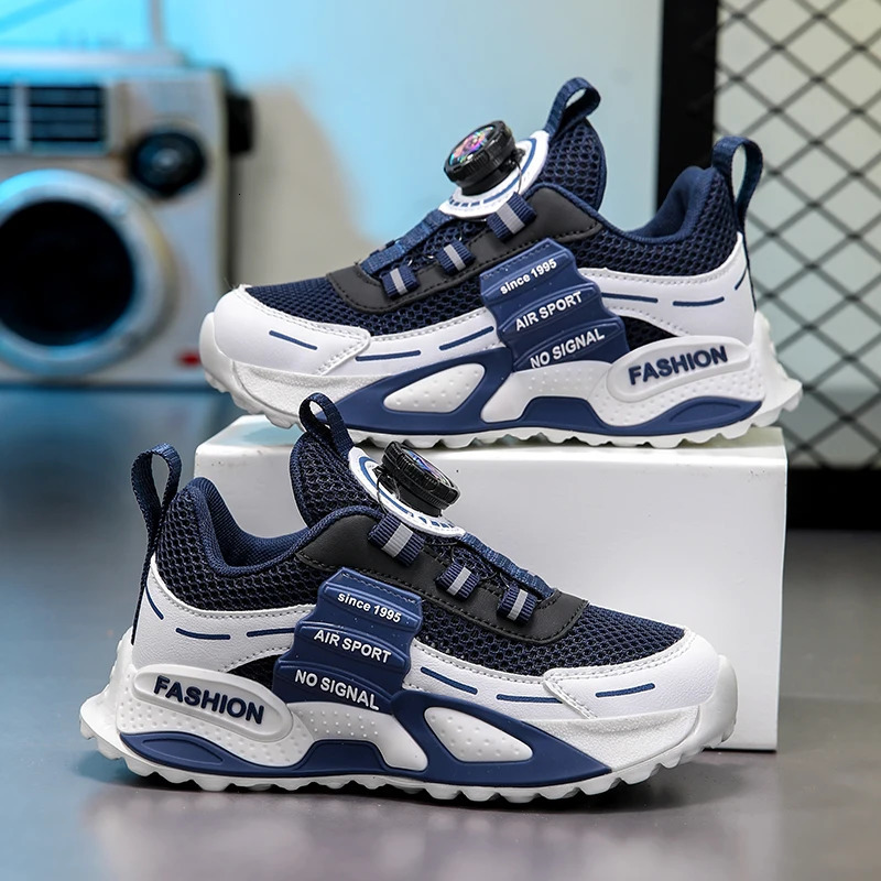 Original Boy Shoes Style Children Sneaker Chunky Sole Breathable Mesh School Kids Casual Sports Tennis Sneaker 250725