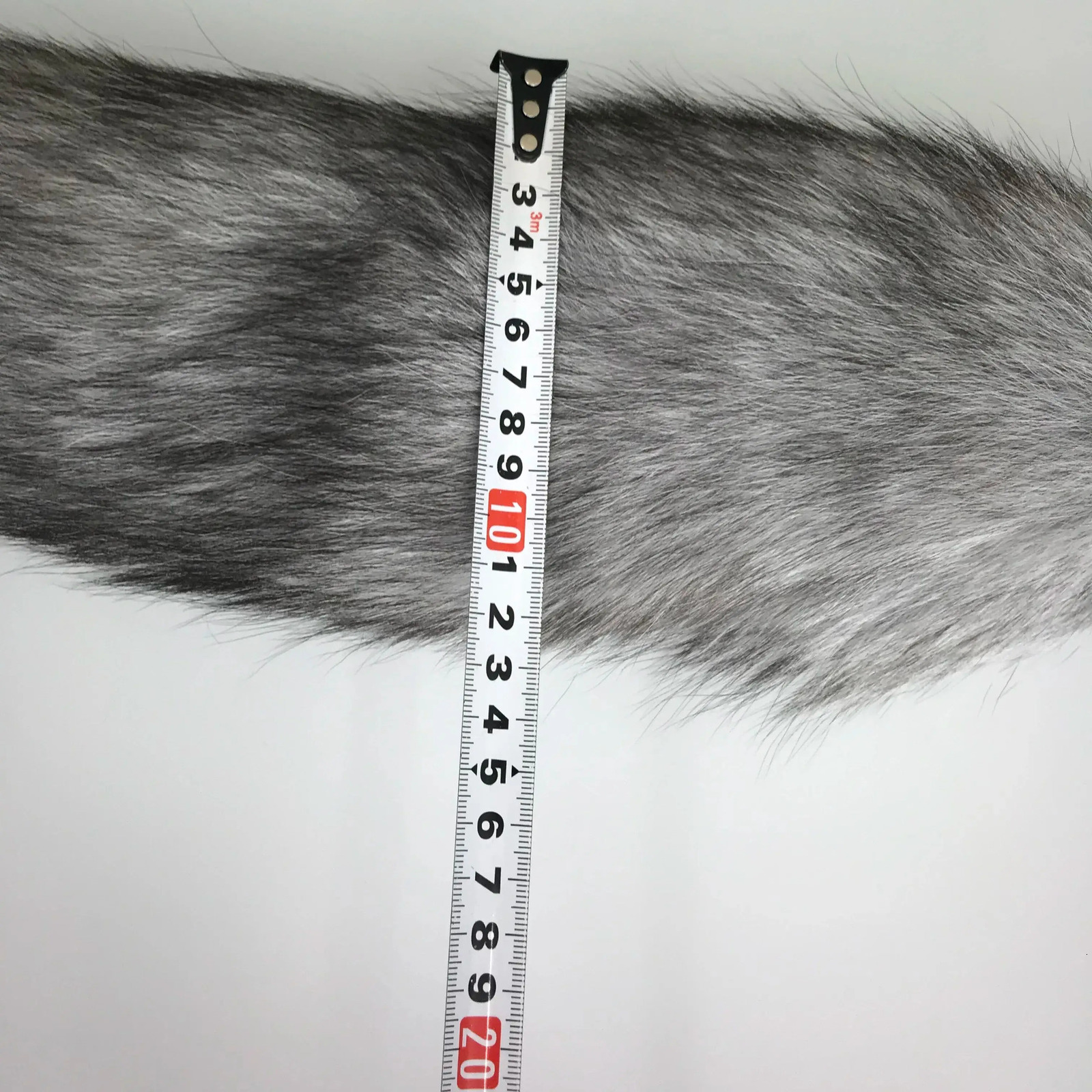 natural fox fur tail keychain furry chic y2k beautiful accessory length 40 cm Car Keychains For Women 250722