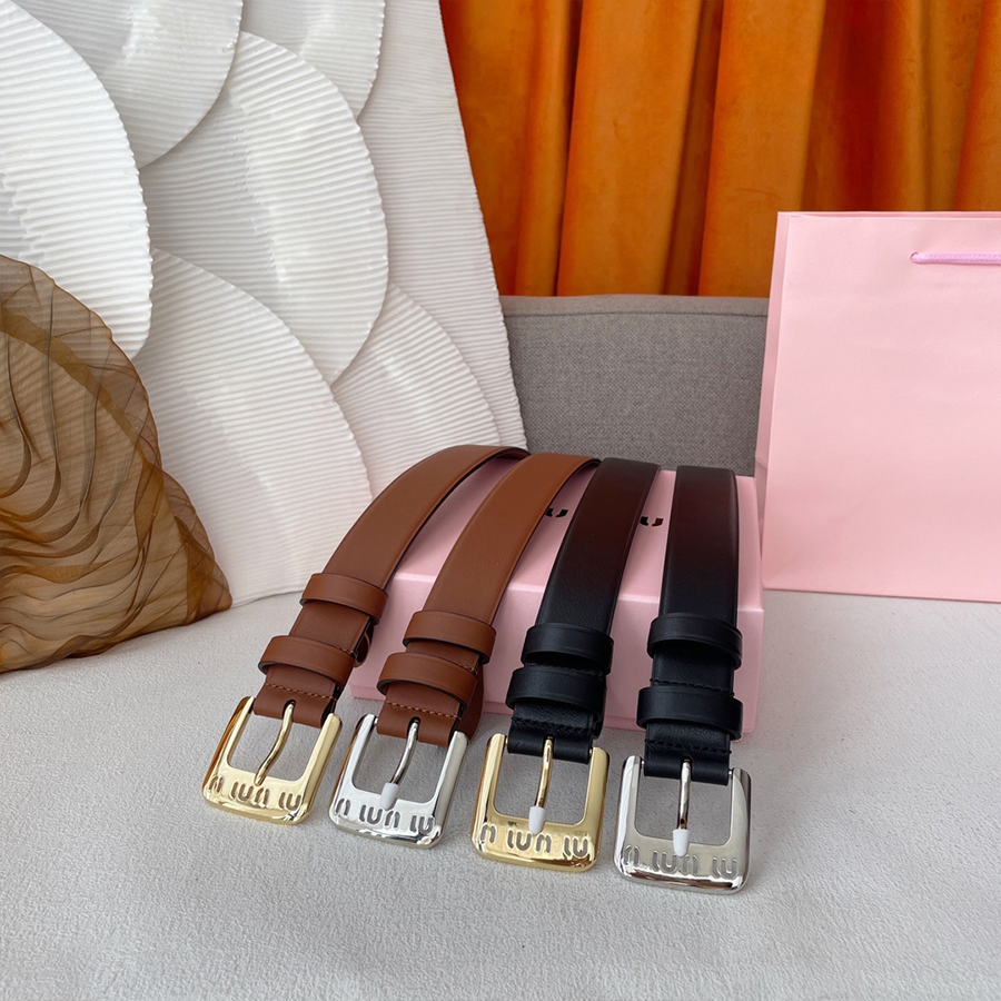 Belts Womens Belt Needle Buckle Durable Soft Minimalist Belt With Metal Buckle and Letter Decoration 3.0cm Wide Adjustable Daily Wearing Belt High Quality Cowhide