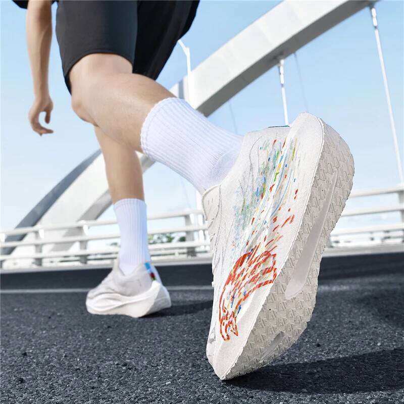 Marathon Running Women Road Jogging Supercritical E-TPU Cushioning Sports Training Shoes Mesh Light Comfy Sneakers Men