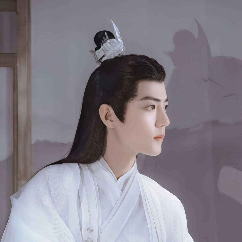 Black Front For Man Long Straight Cosplay Wig Natural Hairline High Quality Fiber Hair Synthetic Lace Wigs