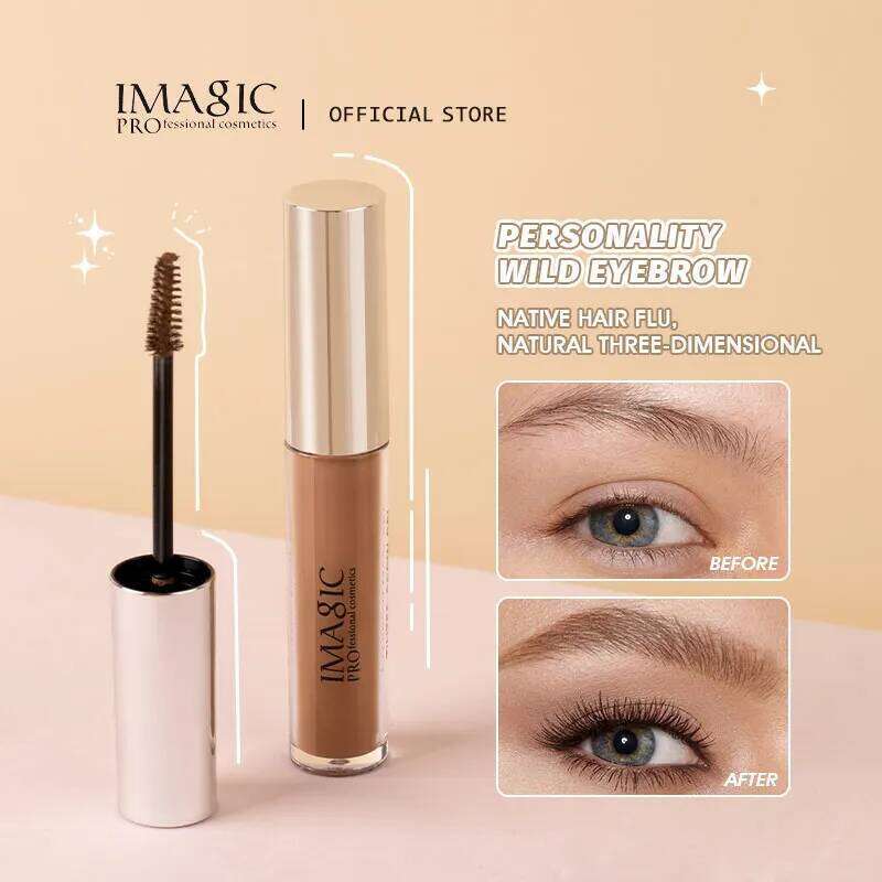 IMAGIC 5ML 6Colors Eyebrow Gel Cream Natural Pigment Wild Enhancers Waterproof Smooth Long-Lasting Professional Makeup Cosmetics X250