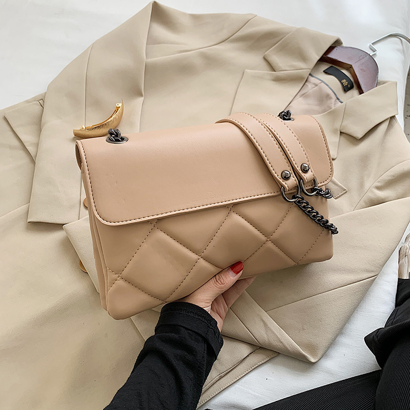 2025 Summer New Women's Crossbody Bag Women's Fashion Quilted Summer women's New Texture Crossbody Bag Fashion Chain Women's Shoul