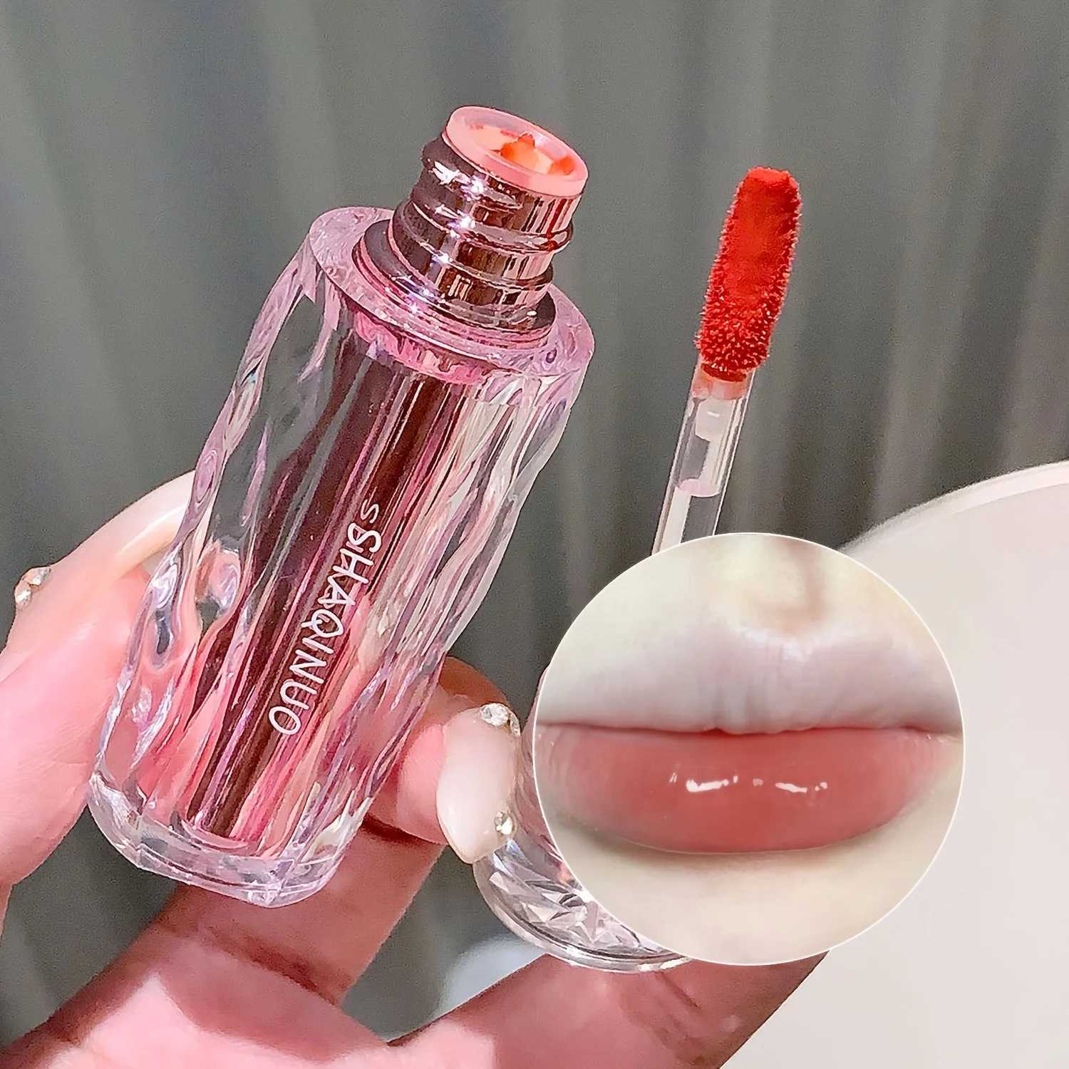 Hydrating Volumizing Berry Tint Lip Stain for Adults - Glossy Finish Moisturizing Long-Lasting Glass-Shine Lip MakeupXJ250724