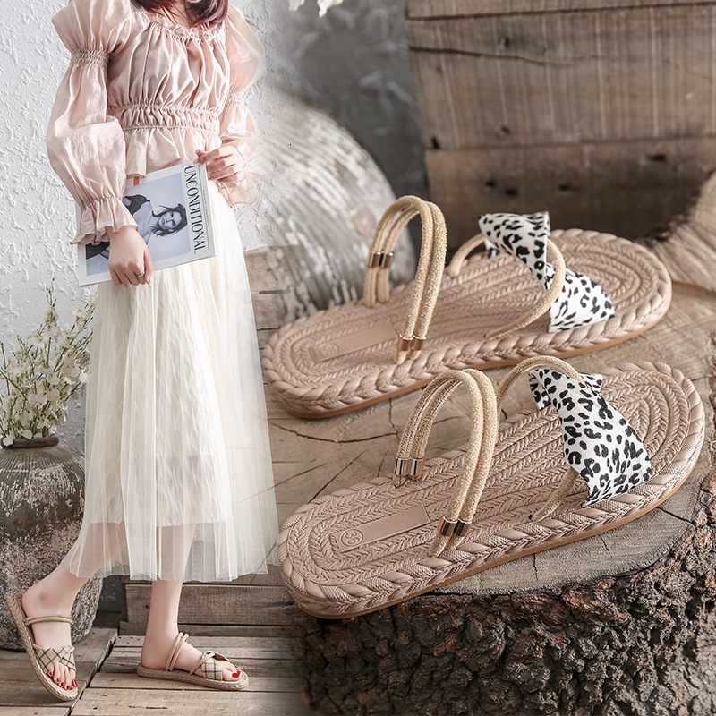 Ddmysports Two Way Wear For Women Summer New Flat Versatile Beach Shoes Fairy Style Outdoor Dress Matching Sandals Outdoor Shoes