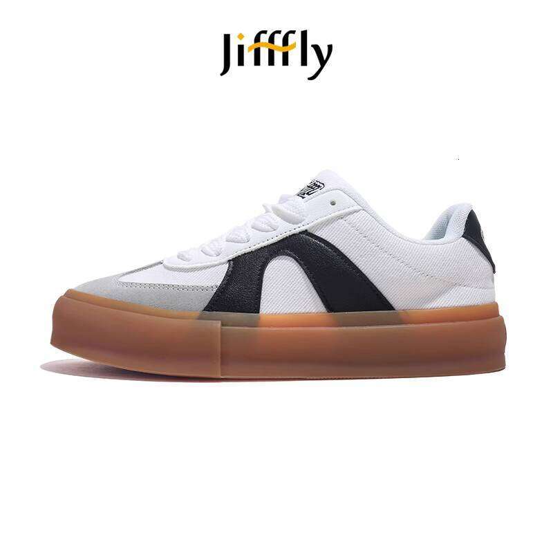 Jiffly Men's Fall/Winter Retro Couples Sneakers - Thick Sole Casual Shoes