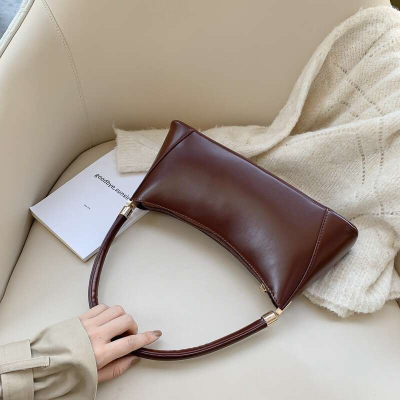 Trendy Bags for Women 2025 New Luxury Designer Versatile Handbag Elegant Style Single Shoulder Small Underarm Women's Bag