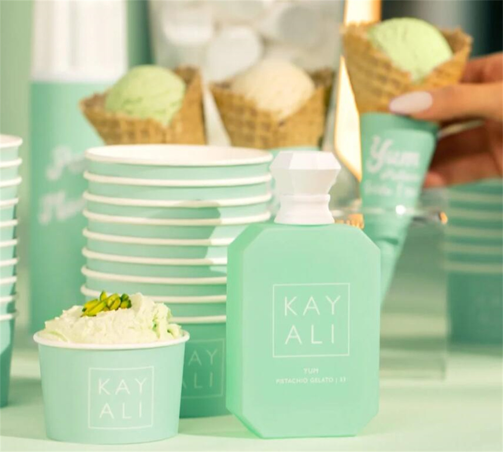 Kayali Yum Boujee Vanilla Candy Perfume 100ml Yum Pistachio Gelato Eau De Parfum Men Woman Fragrance 3.4oz Long Lasting Smell Neutral Cologne