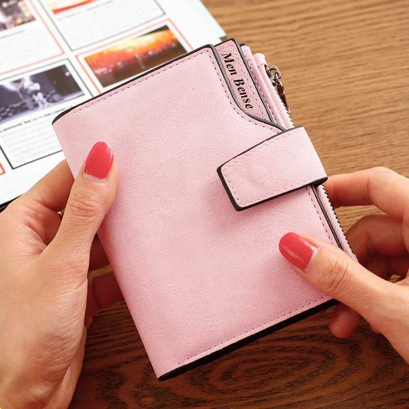 Short Wallet Womens Leather Genuine Small Zip Womens Purse Small Coin Sac Femme 2023 Porte Feuille Ladies Wallet Z250725