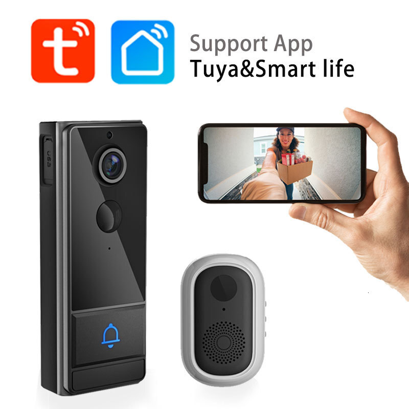 Graffiti intelligent visual intercom doorbell high-definition home security protection wifi M19 visual camera
