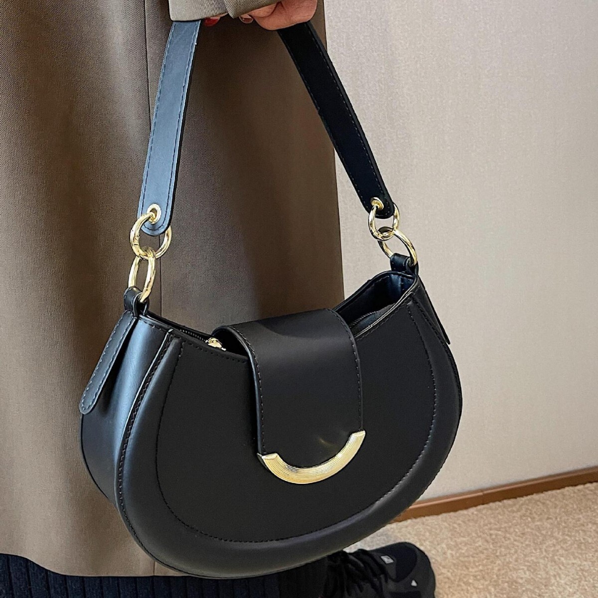 women's 2025 Summer New Women's Crossbody Bag Korean Style Niche Design Saddle Bag New Casual Fashion Retro Commuting Bag Summer New Women&#