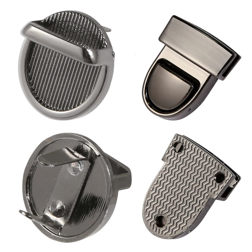 Metal Bag Lock Round Buckle Clasp for Women Handbags Shoulder Bags Purse Tote Hardware DIY Accessories 250723