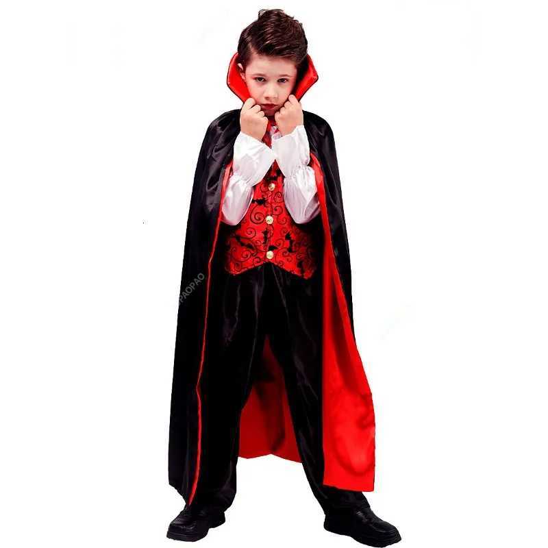 Childrens Costumes Masquerade Cosplay Costumes Stage Costumes Vampire Boys Halloween Horror Size S-L Z250725