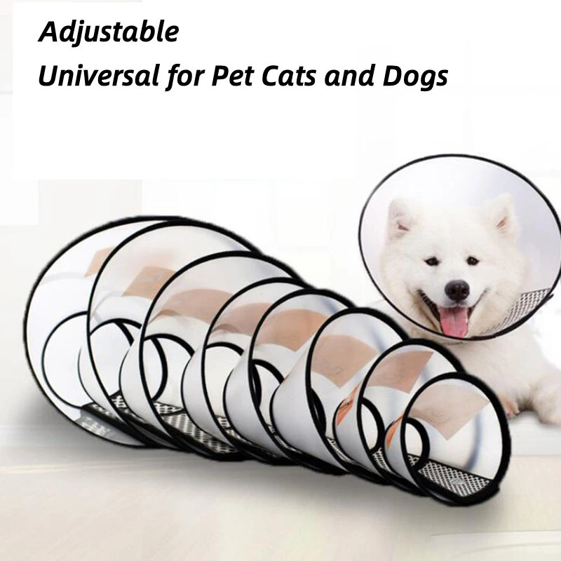 Pet Anti-Bite Lick Surgery Wound Healing Cat Dogs Health Circle Pet Protective Collar Dog Neck Cone Recovery Collar 250716