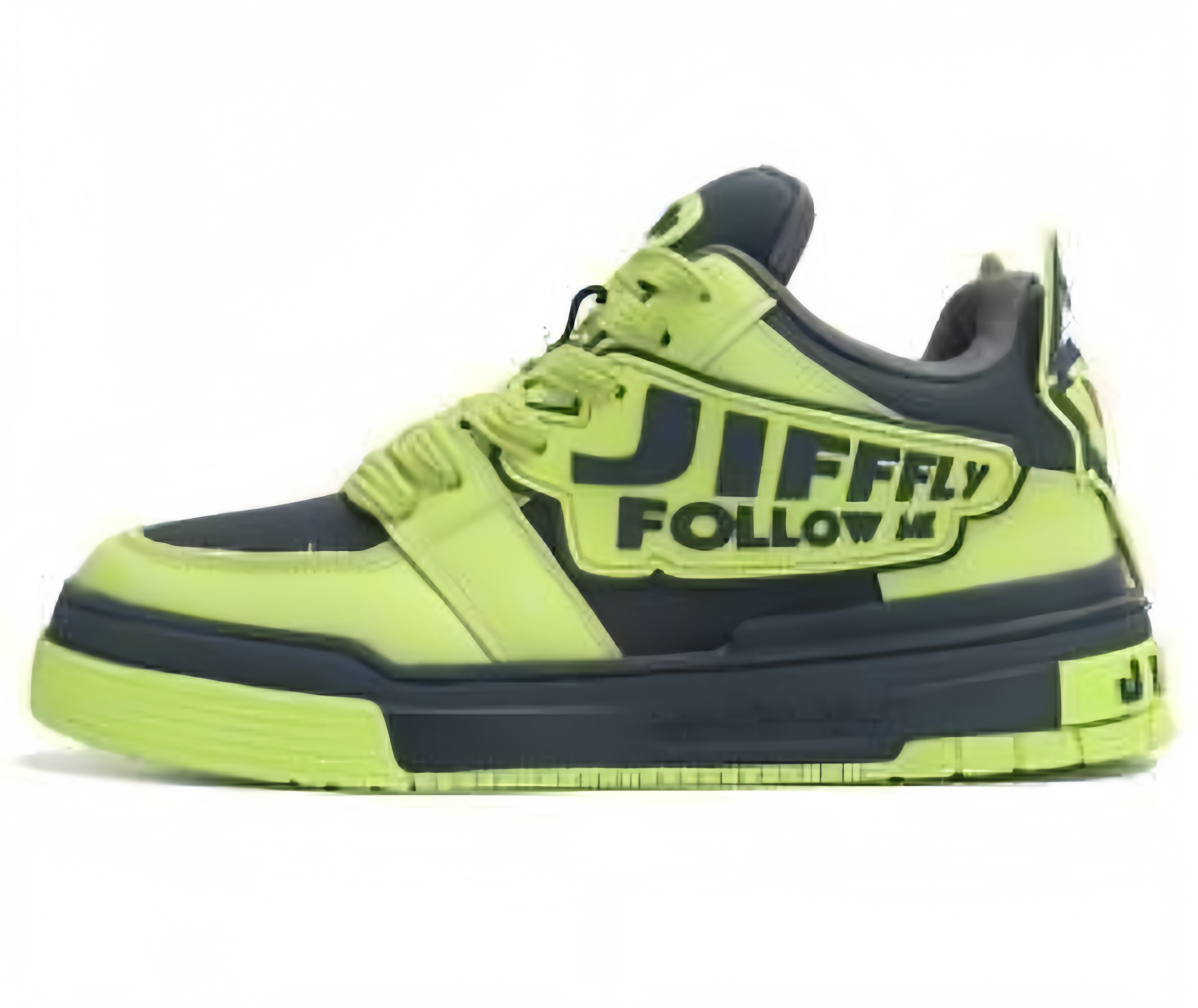 Jifffly Men's Sneakers 2025 Summer New Versatile Thick-Soled Trendy Brand Couple Style Casual Sports ShoesJFY-881