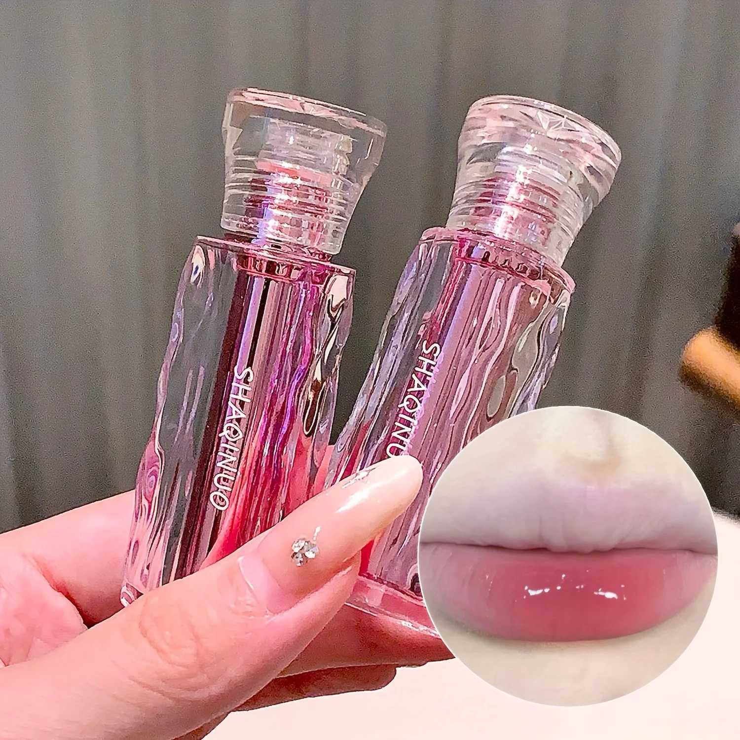 Hydrating Volumizing Berry Tint Lip Stain for Adults - Glossy Finish Moisturizing Long-Lasting Glass-Shine Lip MakeupXJ250724
