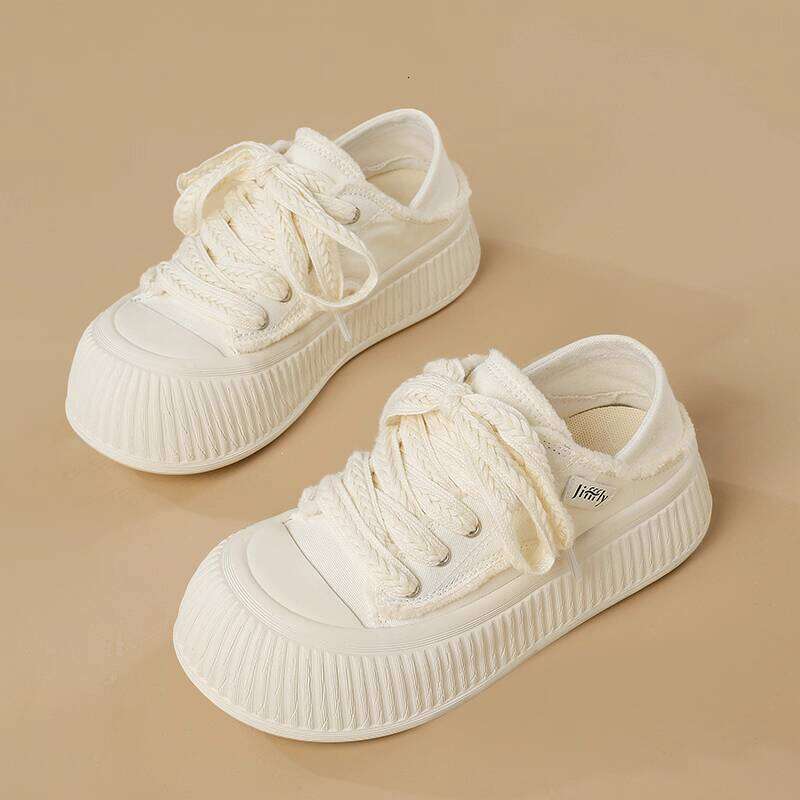 Jifffl Canvas Sneakers for Women - Breathable All Seasons Slip-On Shoes