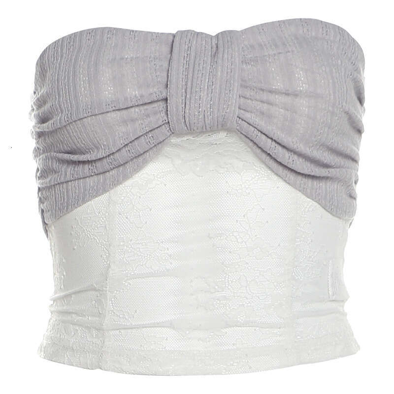 2024 Summer New Women's Solid Color Slim Fit Tube Top Vest Fashion High Waist Skirt Set c7a