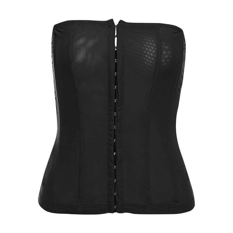 2025 Spring New Women's Solid Color Slim Street Fashion Off-Shoulder Wrap Chest Backless Vest 94f