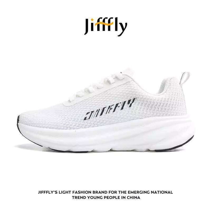 JiffFly Men's Running Shoes - Autumn/Winter 2025 Collection: Mesh Breathable Casual Sports Sneakers for Both Genders