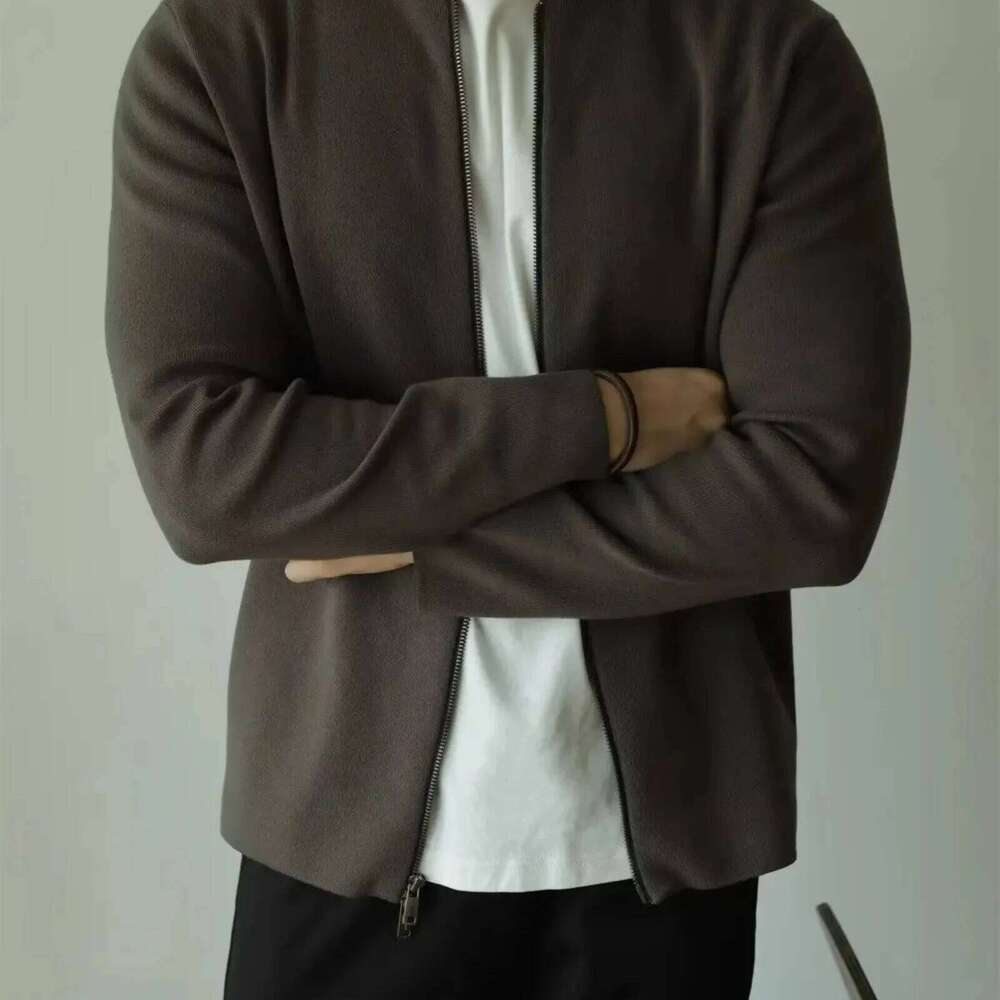 Coat Casual Sweater Man Clothes Cardigan Mens Clothing Sweatshirts For Men Men's Jackets Knit Zip-Up Knitwear