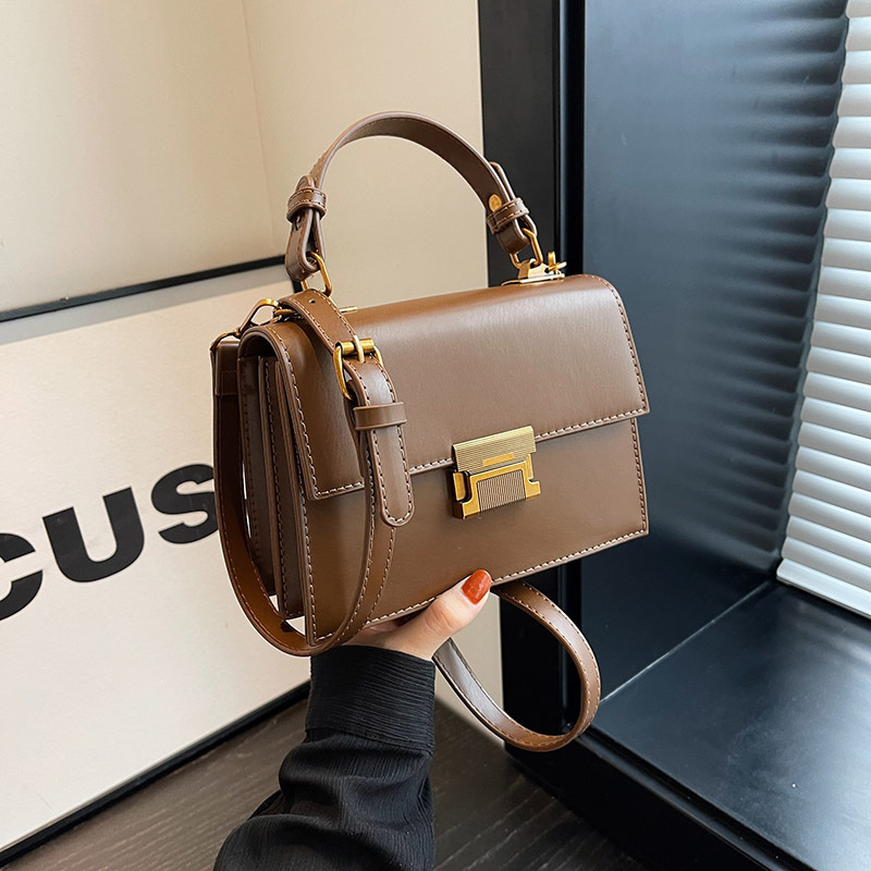 Luxury Brand Designer Bag High-End Small Square Bag Niche Ins Style 2025 New Single Shoulder Crossbody Bag Korean Version Casual Commuter Practical Ba