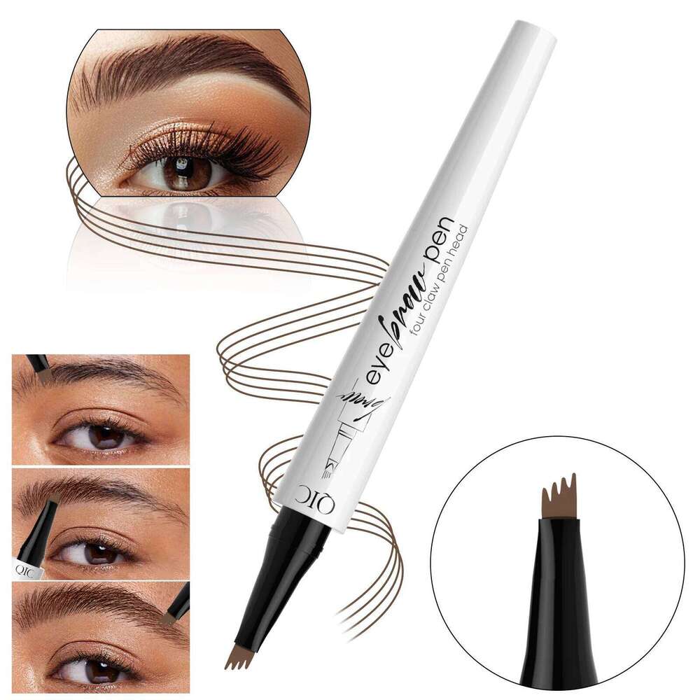 Waterproof Liquid Eyebrow Pencil - 4 Split Head, Fast-Drying & Long-Lasting, High Color Rendering For All Skin Types X250725