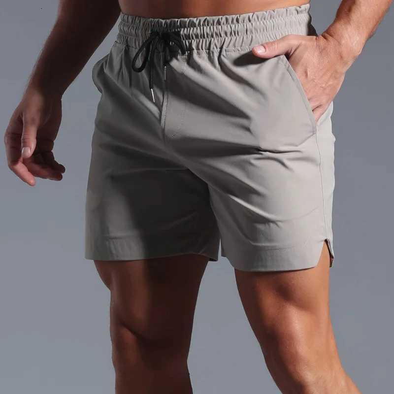Summer Running Shorts Men Sportswear Elastic Chuidri Workout Training Male Short Pants Clothing Gym Fitness Sport Shorts Men W250724