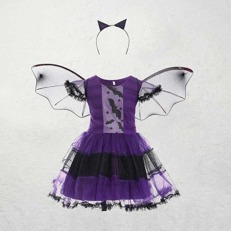 Childrens Role-playing Witch Costumes Baby Girls Halloween Costumes Cosplay Costumes Kids Dress Performance Costumes Z250725