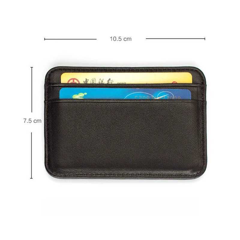 New Arrival Vintage Mens Genuine Leather Holder Small Wallet Money Bag ID Card Case Mini Purse For Male Z250725