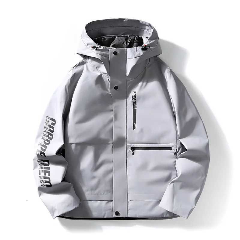 Gorasion New Mens Spring Autumn Hooded Jackets Outdoor Sports Coats Windproof Down Jackets Versatile High Quality Mens Wear X250725