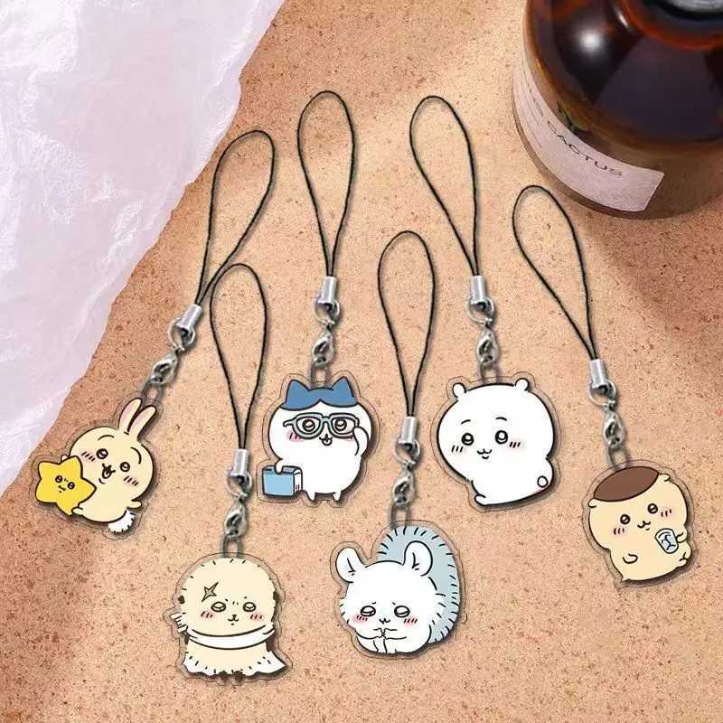 Chiikawas Mobile Phone Chain Hachiware Usagi /. Mobile Phone Pendant Chain Cute Cartoon Character Small Gift 250715