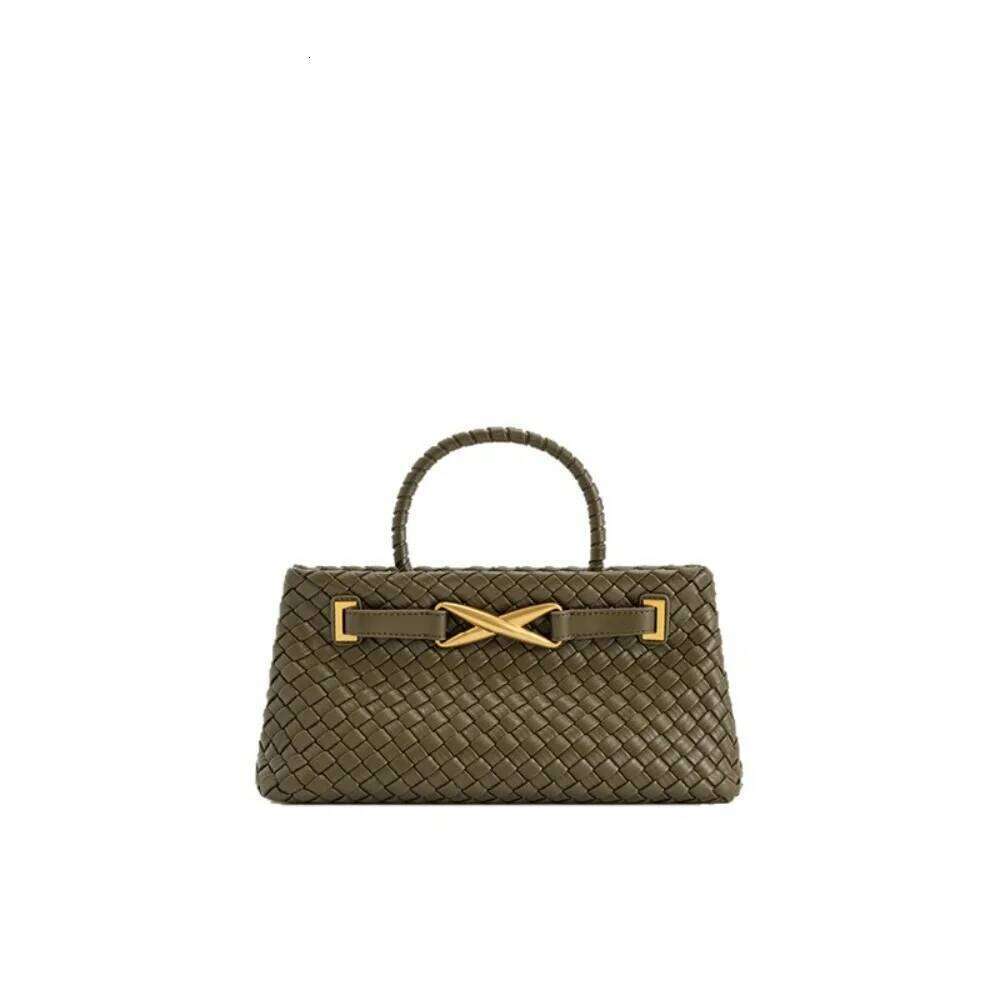 JW PEI Woven Women's New Elora Hand-Held Shoulder Messenger Bag French Niche High-End
