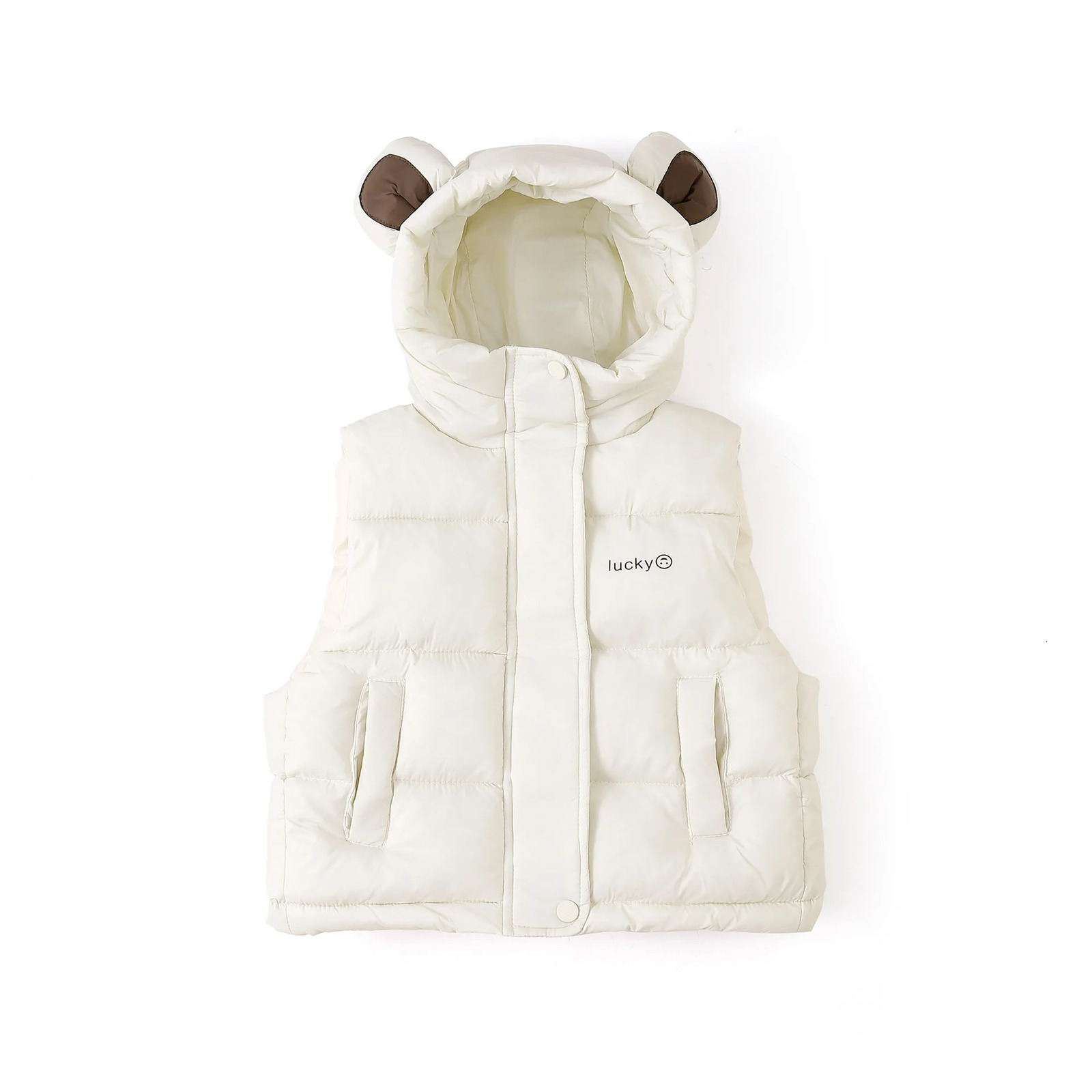 Hooded Vest Coats Autumn Baby Thick Warm Waistcoat Kids Outerwear Children Clothing Boys Girls Jackets Vest Winter 250724
