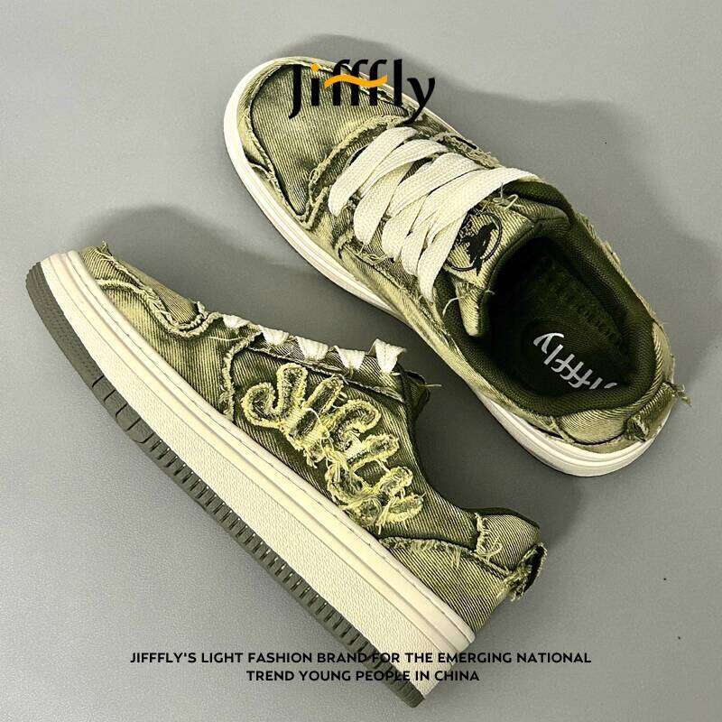 Jifffly Designer Women's Sneakers 2025 New Model Men's Versatile Trendy chaussure Casual Height-Increasing Thick-Soled Student Sports Shoes