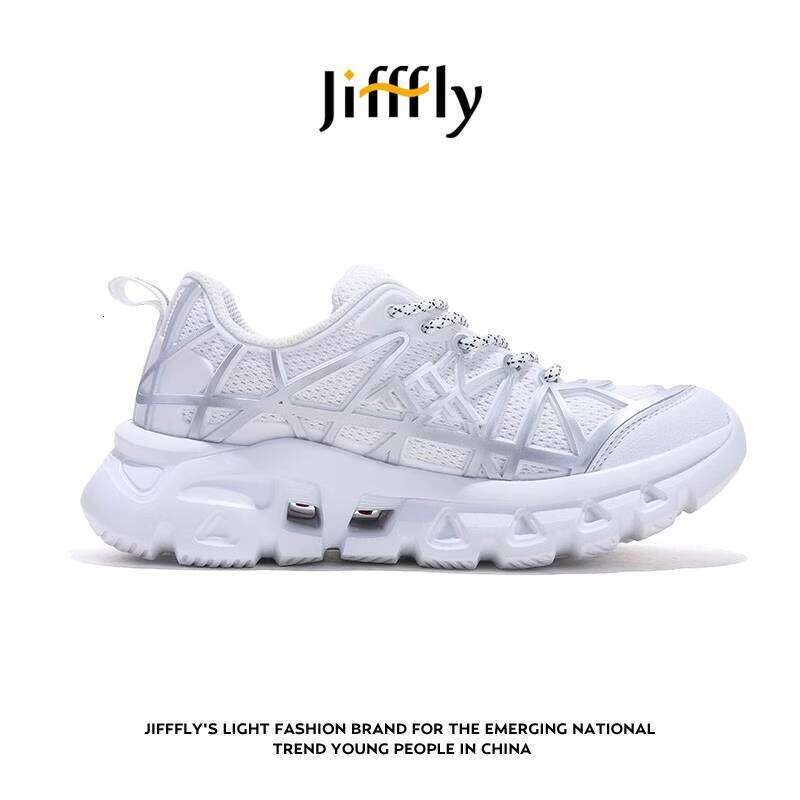 Jifffly Dad Men 2025 Summer New Ins Trend Thick Sole Height Increasing Casual Sports Shoes Women
