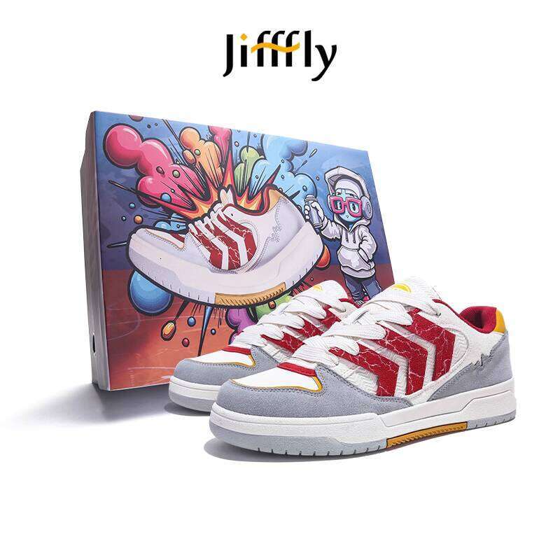 Jifffly Men's Casual Sneakers - New Model 2025 Original Streetwear Athletic Shoes