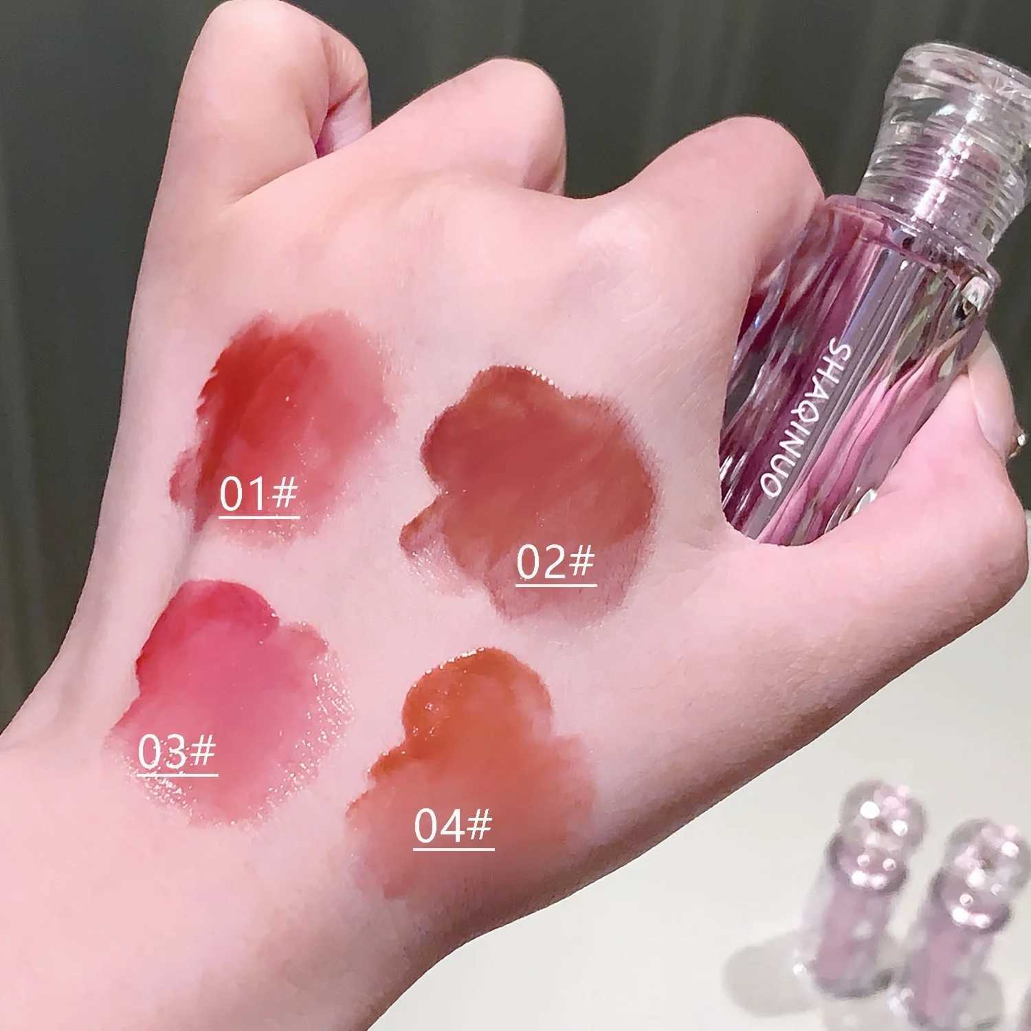 Hydrating Volumizing Berry Tint Lip Stain for Adults - Glossy Finish Moisturizing Long-Lasting Glass-Shine Lip MakeupXJ250724