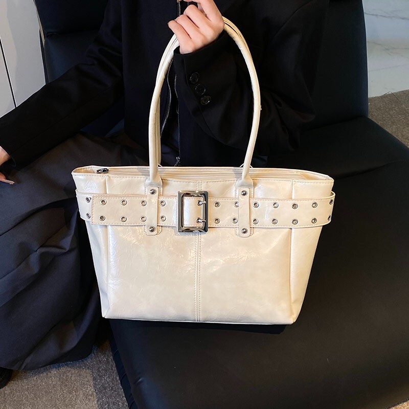 2025 autumn new handbag fashion large capacity niche design versatile commuting handbag women's shoulder bag designer bag