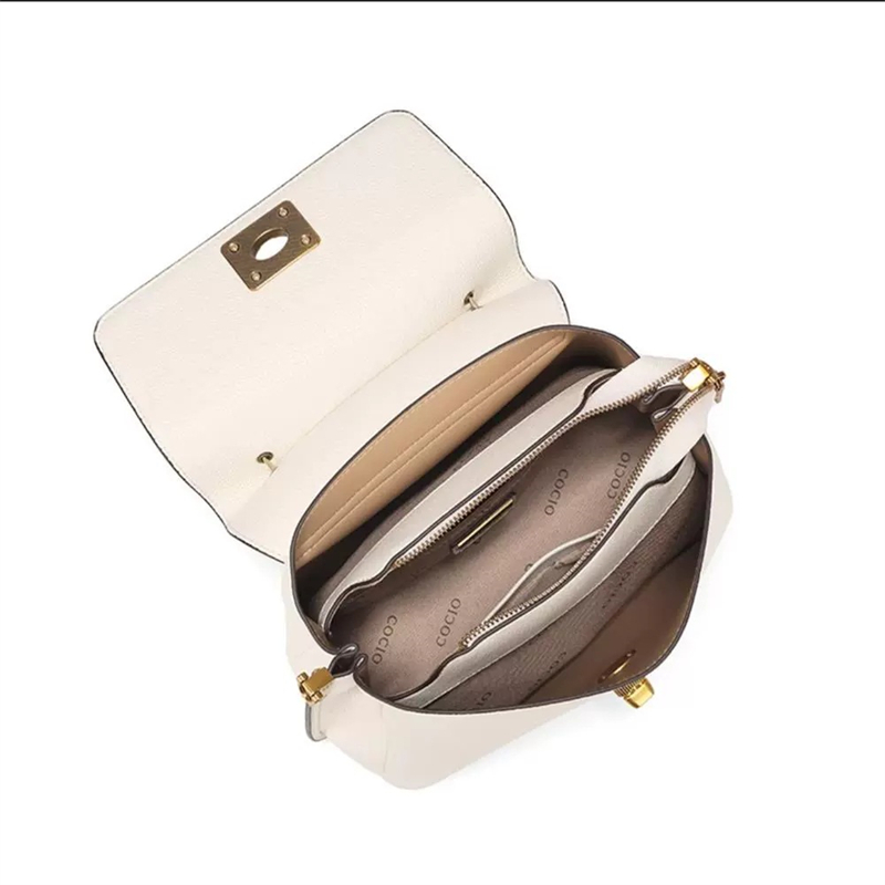 COCIO designer bag New minimalist high-quality shoulder bag leather casual womens bag large capacity handbag