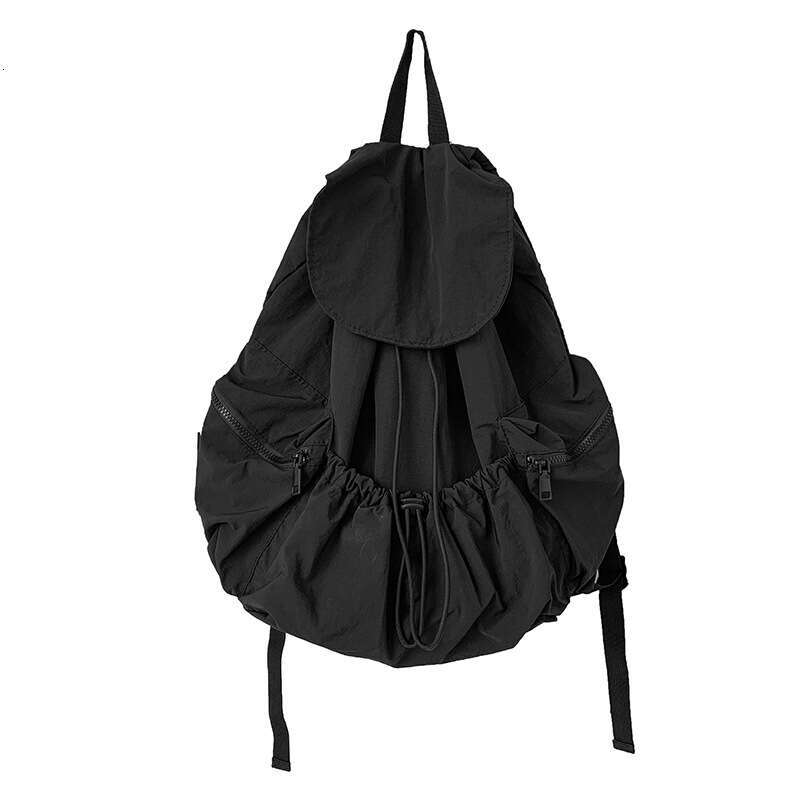 Japanese and Korean Niche Nylon Canvas Bag Casual Simple for Women Daily Practical Large Capacity Commuter Backpack