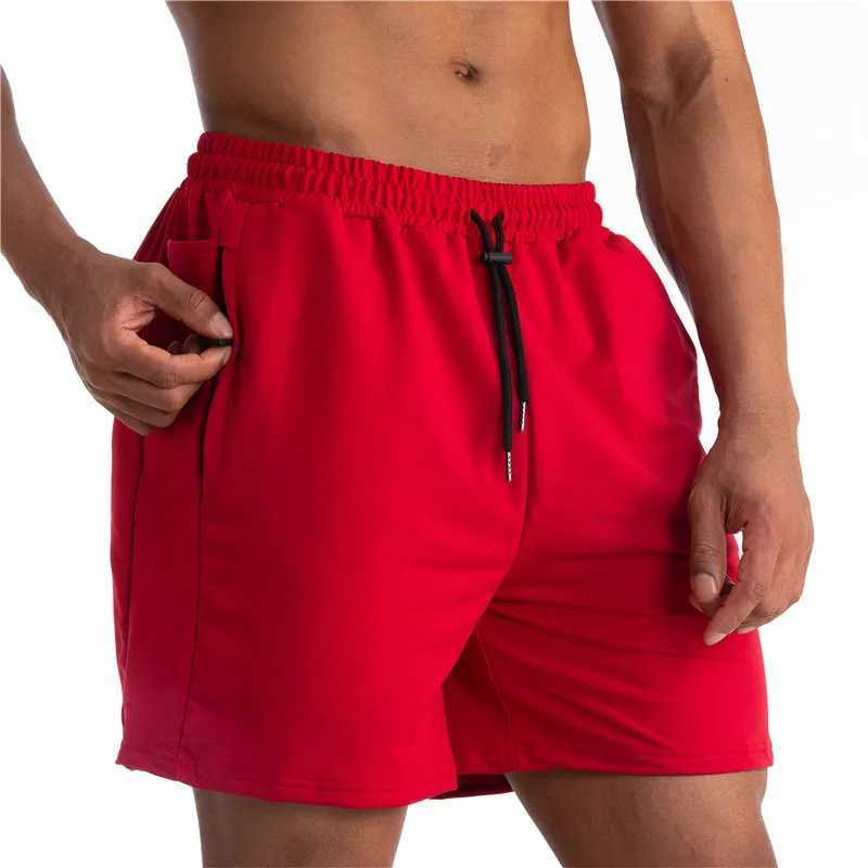 2024 Running Shorts Men Quick Dry Sport Shorts Fitness Jogging Training Short Pants Beach Male Sports Workout Bottoms W250724