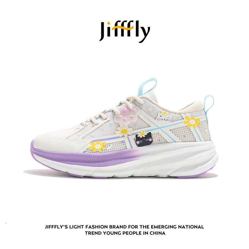 Jifffly Women's Running 2025 New Lightweight Shock Absorption Breathable Versatile Soft Sole Comfortable Sports Shoes