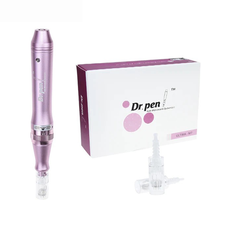 Advanced Skin Treatment: DrPen Series W M7 Skin Care Instrument Wireless Dermapen with 12pin Needing Disposable Heads