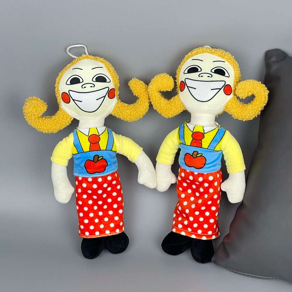 smiling critters Poppy Teacher Doll Horror Game Smiling Plush Toy