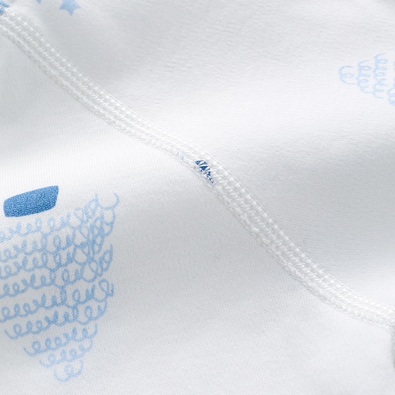 Child's Comfort-Fitting Flower Design All-in-One Garment Made of Fine Material